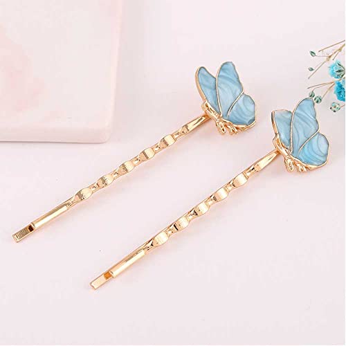 Whitebridge FJ208 Honeybee Hairpins, Whitebridge 7Pcs Colorful Butterfly Hair Bobby Pins thumb #4
