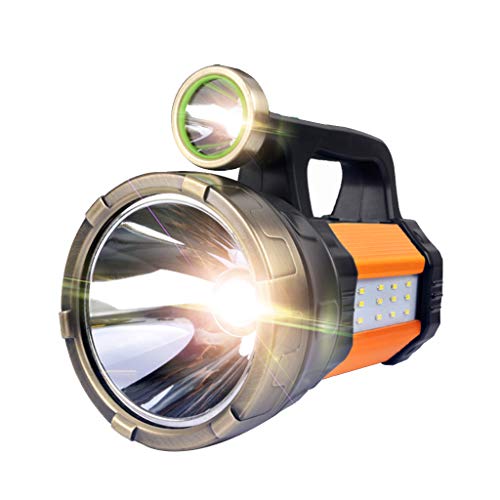 Lampe de Poche Projecteur ， 32W Lampe de Poche pour Camping-Car de Forte Puissance Lampe de Poche Lanterne Torche 4000 lumens 6-20h