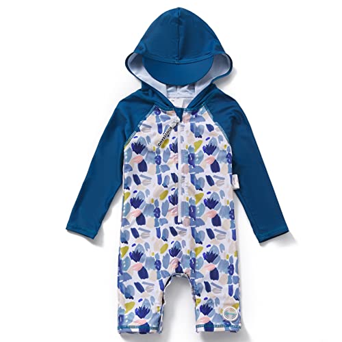 Mazuliso Junge Baby Badeanzug Mit Kapuze Druckknopf unten Lange Ärmel...