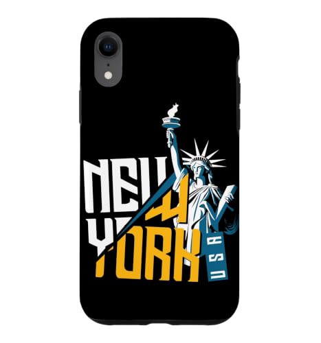 �A�����J�ƃj���[���[�N�ւ̓s�s���s �X�}�z�P�[�X iPhone XR �p