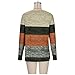 Shirts for Women Fall Outfits Clothes Fashion Casual Color Block Long Sleeve T Shirt V Neck Dressy Loose Tunic Tops Brown