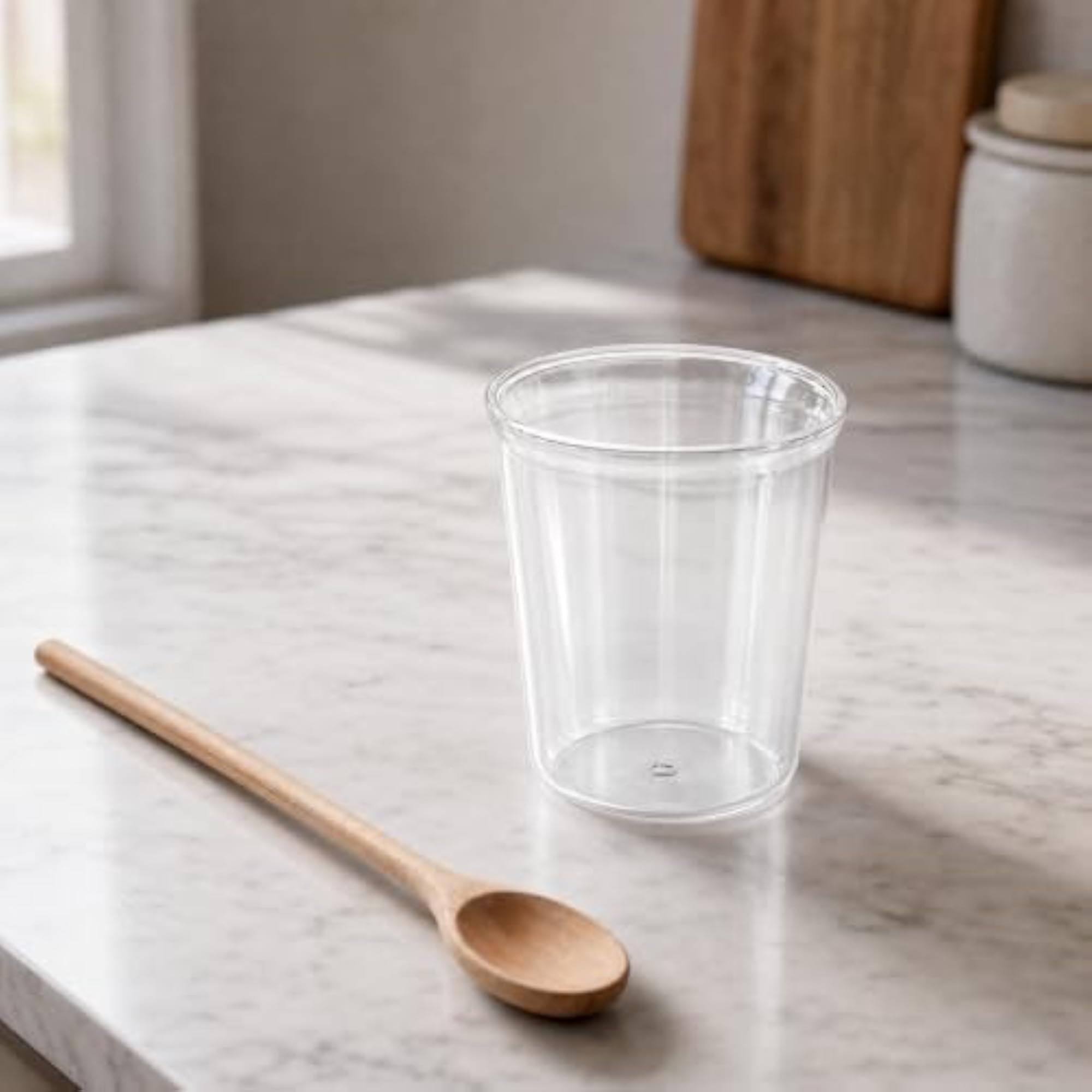 Clear Borosilicate Glass Coffee Cup 350ml Set
