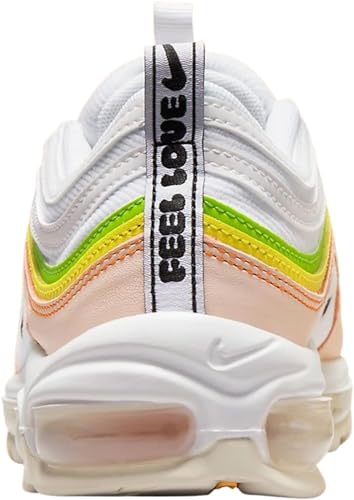 Nike Air Max 97 WMNS - White, Black, Pearl Pink, Action Green by Nike