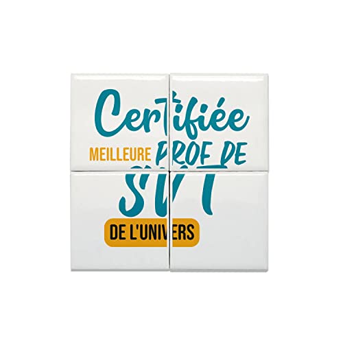 Carreaux céramique cadeau prof de SVT idéal pour la fin d'année