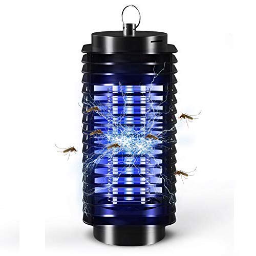 BIILII Lámpara Anti Mosquitos, UV Mata Mosquitos Lámpara Mosquito Electrico, Mata Mosquitos y Repelente Insectos Silencioso Mosquitos eléctrico Lámpara para el hogar, Restaurante, Oficina, Dormitorio