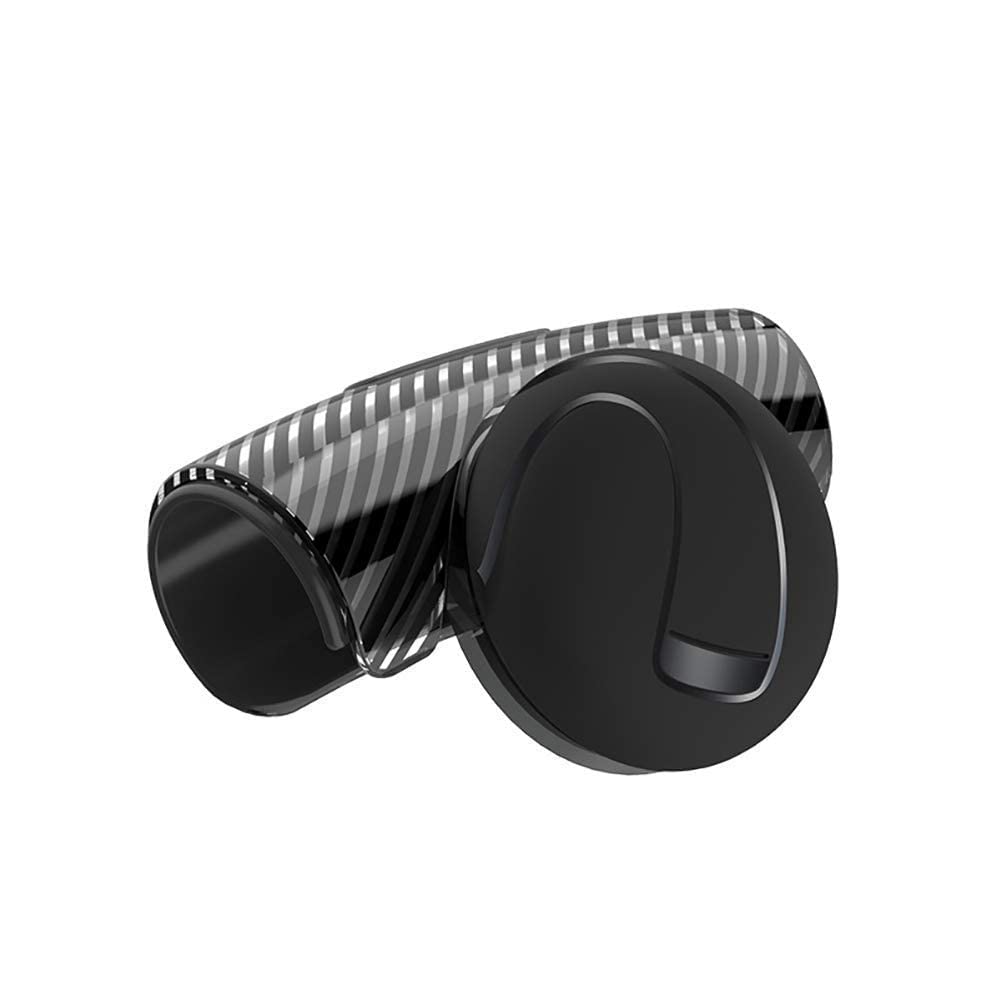 Auto Oprema 3R-2151 360° Rotation Black Car Steering Knob Wheels Spinner Knob Power Save Easy Turn Ball Booster Compatible with HM Ambassador MPFi,