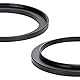 Step-Up-Ring (46 mm Objektiv auf 62 mm Filter, Haube, Objektivkonverter und anderes Zubehör), 46 mm-62 Aerometal-Kameraobjektiv-Filteradapterring, 2 Packungen