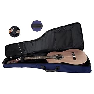Rocktile 1/2 classique sac à guitare – rembourré avec sangles en bleu - Les Beatles, Paul McCartney, John Lennon, RIngo Starr, George Harrison Rocktile 1/2 classique sac à guitare – rembourré avec sangles en bleu – Image 6