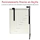 A3 Papierschneider mit Metallbasis, Guillotine Schneidemaschine für 12 Blatt, Professionell für Büro, Fotografie und Schreibwaren