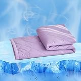 【Arc-Chill Cooling Blanket】 Was soll ich tun, wenn es im Sommer zu heiß ist? wongsbeddingArc-Chill Kühldecke ist Ihre erste Wahl, hergestellt aus Kühlfaser, physikalische Kühlung, kein Stromverbrauch, keine Schädigung des Körpers, sehr gut geeignet für Sie und Ihre Kinder.
