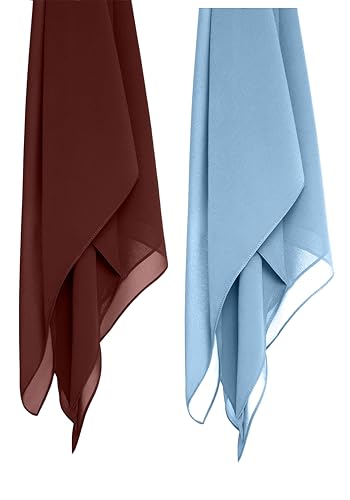 Image of Premium Georgette Hijab for Women, Lightweight and Breathable | 180x70 cm