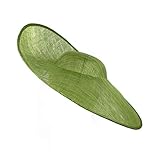 pamela verde agua  tocadosyabalorios Pamela Mánchester Inclinada, 024-Verde Medio, Sinamay