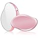 Crystal Hair Eraser, Reusable Crystal Hair Remover Magic Painless Exfoliation Hair Removal Tool, Magic Hair Eraser Device for Back Arms Legs (Pink)