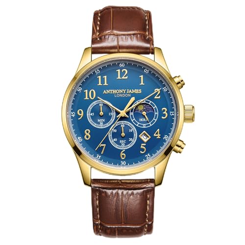 Image of Anthony James Moonphase Wrist Watches Men