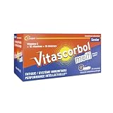 VITASCORBOL - Complément alimentaire senior à base de vitamine C - Fatigue, système immunitaire - Programme 30 jours - 30 comprimés tricouche à libération prolongée