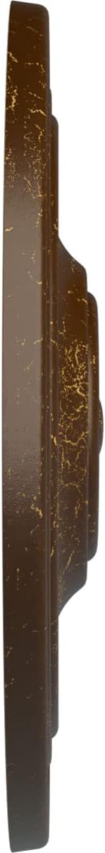 Ekena Millwork CM22CLRBC Classic Ceiling Medallion, Root Beer Crackle