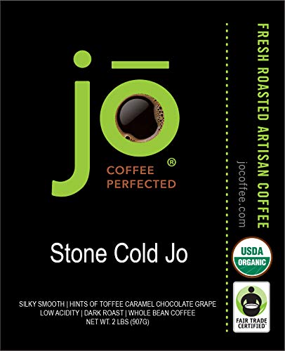 Image of Colombia Jo: 2 lb, Organic Gourmet Coffee, Medium Roast, Whole Bean | Creamy Body, USDA Fair Trade Kosher Certified, 100% Single Origin Arabica, NON-GMO, Gluten Free Specialty Grade by Jo Coffee