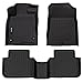 AUXKO All Weather Floor Mats for Honda Civic 2022-2025 2026 Sedan Hatchback Si(Include Sport|2nd Row with&w/o USB Port|Not for Hybrid) Acura Integra 2023-2025 Liners All Season Odorless Anti-Slip