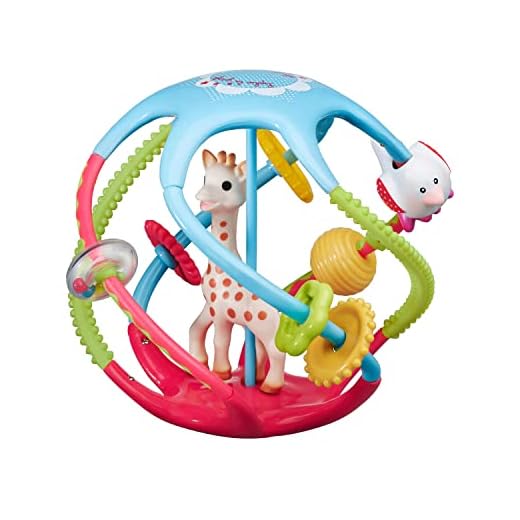 Vulli - Fresh Touch - Sophie la Girafe - Jeu d'Eveil - Twistin'ball Ballon