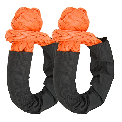 Manilha macia de recuperação, 2 peças de tecido Oxford 1,4 cm 35 toneladas de corda leve para caminh