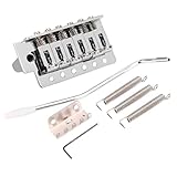 Kit De Ponte Tremolo Completa Para Guitarra Stratocaster Cromada