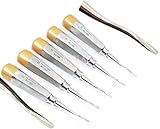 5 EA German Premium Root Dental Tooth Extracting Elevator # 77R-Dental Elevators