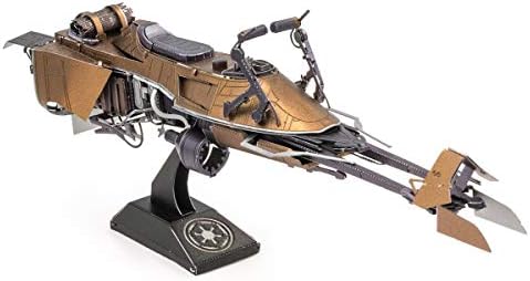 Fascinations Metal Earth Star Wars Speeder Bike 3D Metal Model Kit