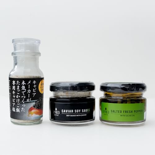 ジャパンキャビアの調味料3種セット