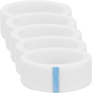 FOMIYES under Eye Tape 5 Roll Eyelash Extension Tape Fabric Lash Tape Under Eye Tape Adhesive Non-woven Lash Tape Colorful Makeup Lash Tape Eyelash Strip for Women Lash Extension Tools B