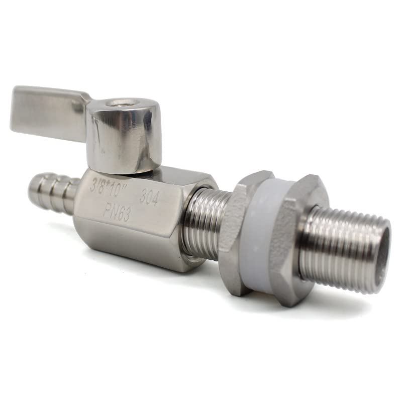 Petite boule de vidange inox 304 haute précision pour cuve d'eau - 7