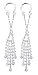 Nipple Ring Bars CZ Rhinestone Non Pierce Body Jewelry Sold as a Pair