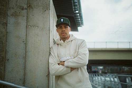 Foto von Nebelkind Snapback-Cap-Herren Damen Bandana Oliv-grün, Einheitsgröße OneSize, Größenverstellbar, Unisex, hochwertige Basecap trendig, Streetwear Style, Baseball-Kappe mit geradem Schirm, Retro
