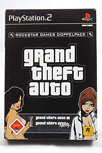 Rockstar Games Doppelpack: Grand Theft Auto 3 + Vice City - [PS2]