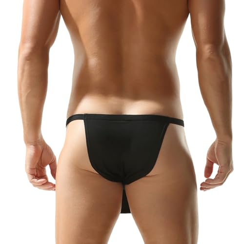 Men's Breathable Sumo Loincloth Style Underwear – Seamless, Quick-Dry, High Elasticity Sports Thong3