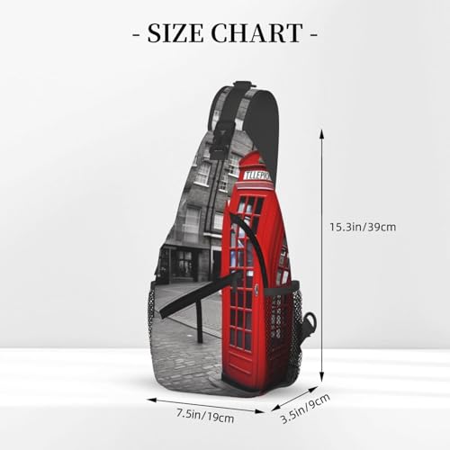 Mochila cruzada tipo bandolera negra para adulto miniatura 4