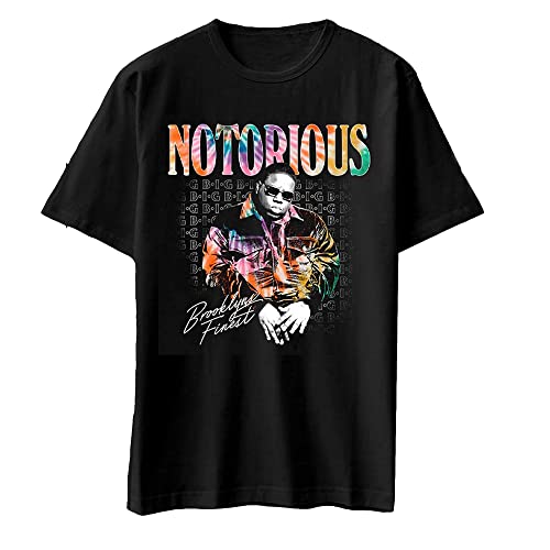 Biggie Smalls T Shirt Brooklyns Finest Nouveau Officiel Homme Noir Size XL