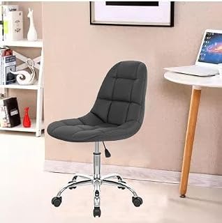 NGFC Leather Office Chair for Swivel Office Chair Adjustable Task Chair with Rolling Wheels for Medical/Kitchen/Doctor/Salon/Spa/Cafe/Bar/Stool Chair