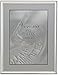 Lawrence Frames Polished Silver Plate 5x7 Picture Frame - Bead Border Design