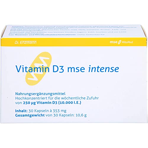 Vitamin D3 mse Intense Kapseln Cover