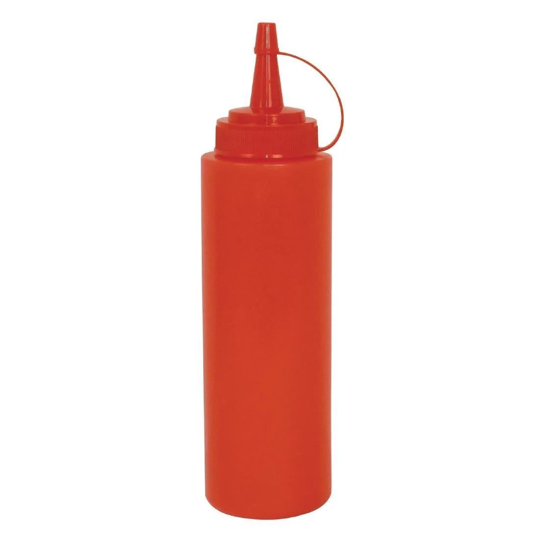 Vogue Red K045 Squeeze Sauce Bottle, 8 Oz.