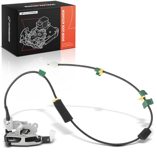 Image of A-Premium Door Lock Latch Actuator Compatible with Ford Vehicles - for F-150 F150 2009-2014 - Rear Lower Left Driver Side, with Cable, Replace# 9L3Z18264A01A