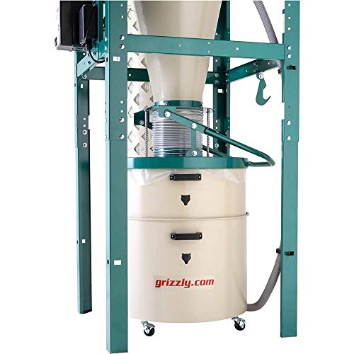 Grizzly Industrial G0441-3 Hp Cyclone Dust Collector #TOP1
