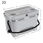 Frosted Frog 20 Qt Camo Cooler Portable Ice Chest - Image 5
