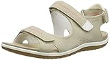 Material de la suela: Goma Geox D Sandal Vega A, Sandalias con Punta Abierta Mujer, Beige (Taupe C6029), 39 EU