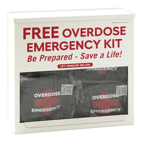 Image of | OD Emergency Kit Distribution Cabinet | High Visibility Cabinet for Emergency Supplies (OD Kit Not Included)