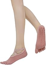 [TOPIKE] ピラティス ヨガ 靴下 5本指 滑り止め ヨガソックス 通気性 耐久性 抗菌 防臭バレエ スポーツ ショート 冷房/汗対策