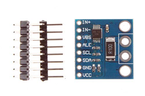 NOYITO INA226 Bidirektionales Strom- und Leistungsüberwachungsmodul, Hoch- oder Niedrigmaß, mit IIC-kompatibler Schnittstelle, Sensiert Busspannungen von 0V bis 36V Cover