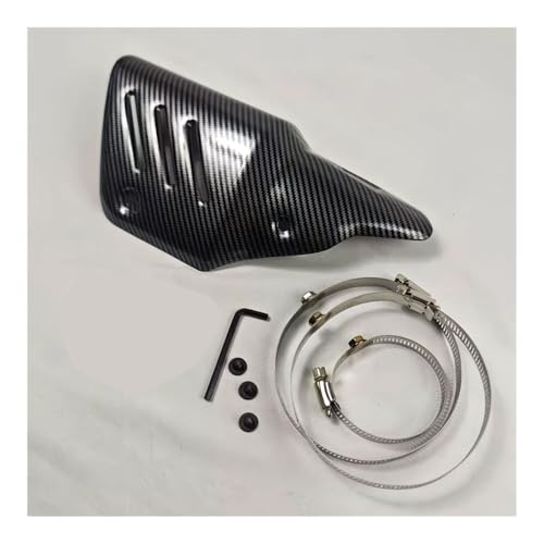 Bouclier thermique moto Z900 protection échappement isolant noir - 2