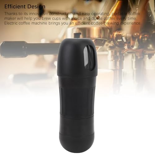 Cafetera portátil eléctrica con batería y compatibilidad cápsulas miniatura 7