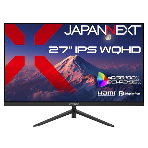 Amazon.co.jp: JAPANNEXT 27インチ IPSパネル搭載 WQHD(2560x1440